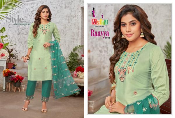 Maira Raavya Vol 10 Bombay silk Designer Readymade Suit